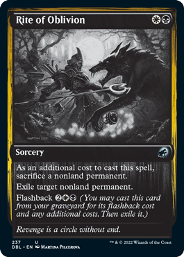 Rite of Oblivion [Innistrad: Double Feature] - Trinity Hobby
