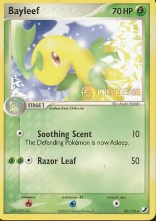 Bayleef (35/115) (Prerelease Promo) [Nintendo: Black Star Promos] - Trinity Hobby