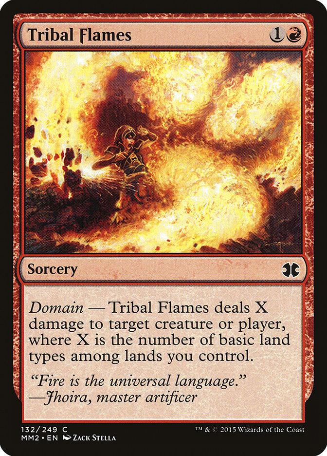 Tribal Flames [Modern Masters 2015] - Trinity Hobby