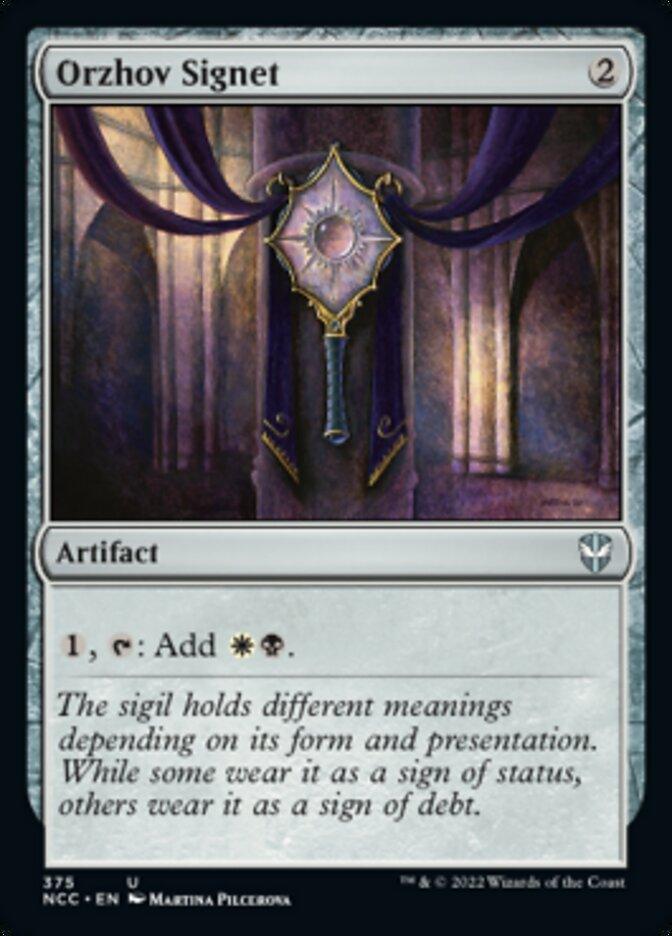 Orzhov Signet [Streets of New Capenna Commander] - Trinity Hobby