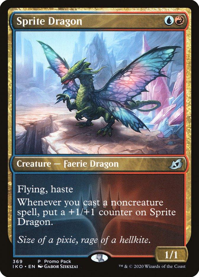 Sprite Dragon (Promo Pack) [Ikoria: Lair of Behemoths Promos] - Trinity Hobby