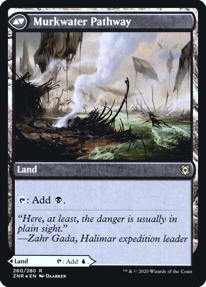 Clearwater Pathway // Murkwater Pathway [Zendikar Rising Prerelease Promos] - Trinity Hobby