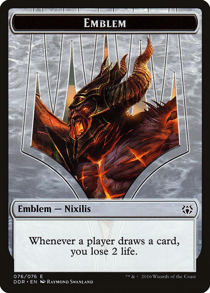 Ob Nixilis Reignited Emblem [Duel Decks: Nissa vs. Ob Nixilis] - Trinity Hobby