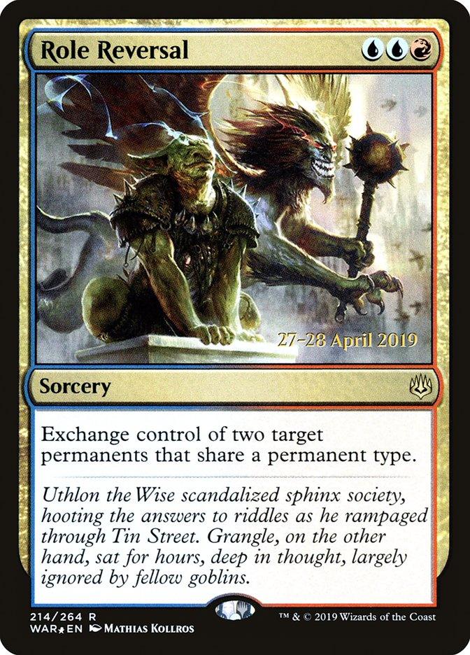 Role Reversal [War of the Spark Prerelease Promos] - Trinity Hobby