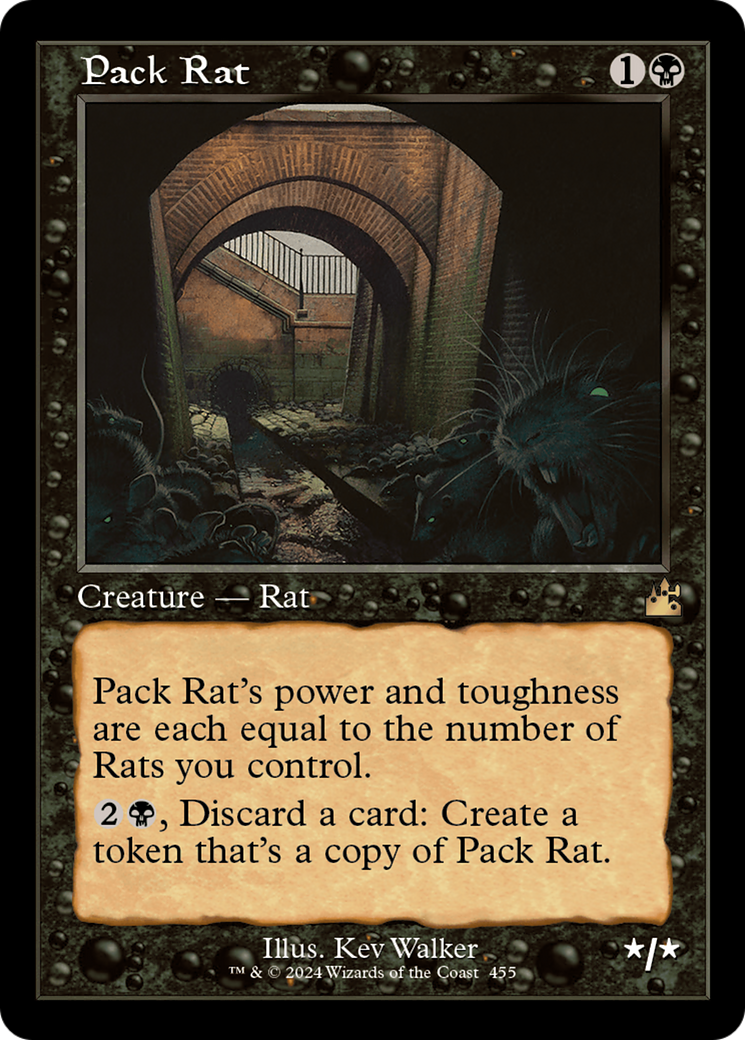Pack Rat (Retro Frame) [Ravnica Remastered] - Trinity Hobby