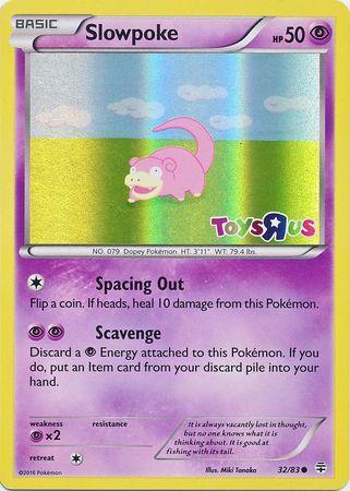 Slowpoke (32/83) (Toys R Us Promo) [XY: Generations] - Trinity Hobby