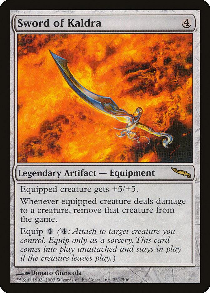 Sword of Kaldra [Mirrodin] - Trinity Hobby