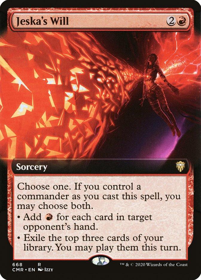 Jeska's Will (Extended Art) [Commander Legends] - Trinity Hobby