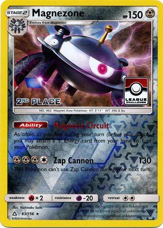 Magnezone (83/156) (League Promo 2nd Place) [Sun & Moon: Ultra Prism] - Trinity Hobby