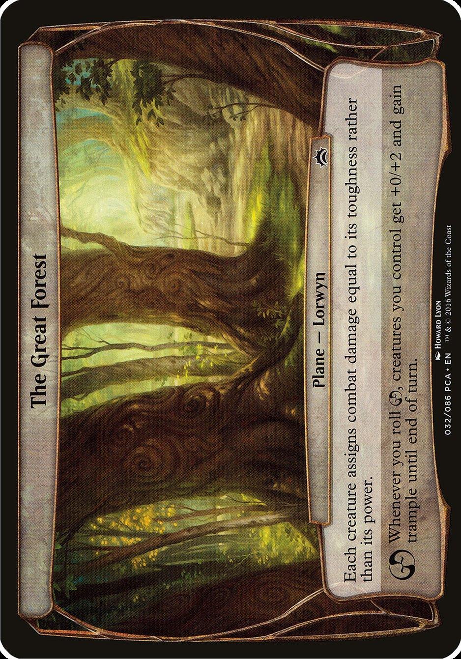 The Great Forest (Planes) [Planechase Anthology Planes] - Trinity Hobby