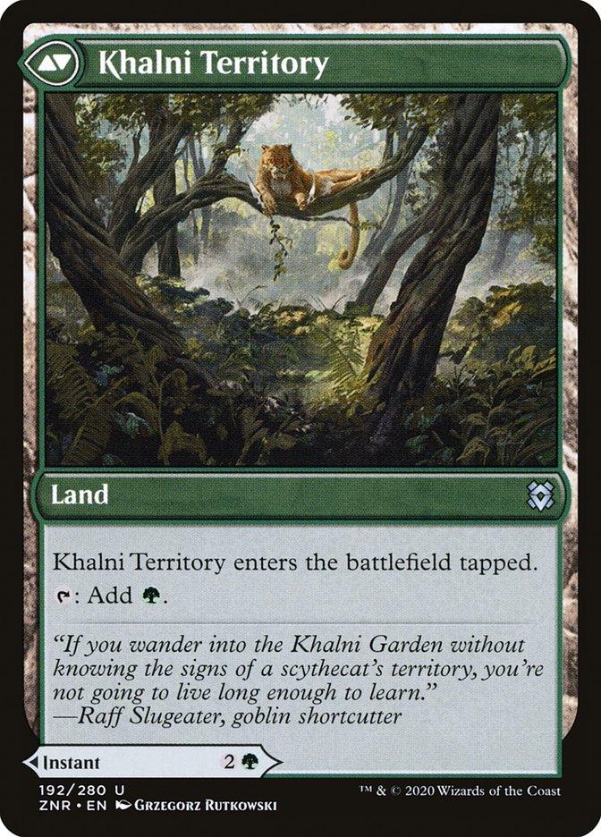 Khalni Ambush // Khalni Territory [Zendikar Rising] - Trinity Hobby
