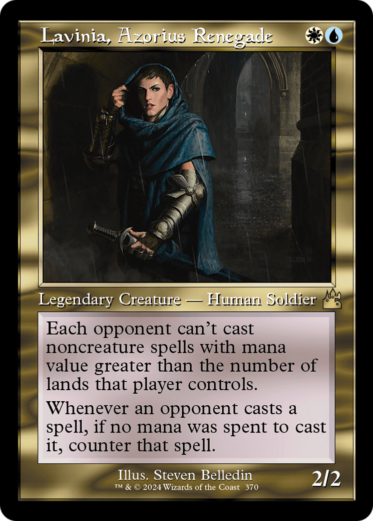 Lavinia, Azorius Renegade (Retro Frame) [Ravnica Remastered] - Trinity Hobby