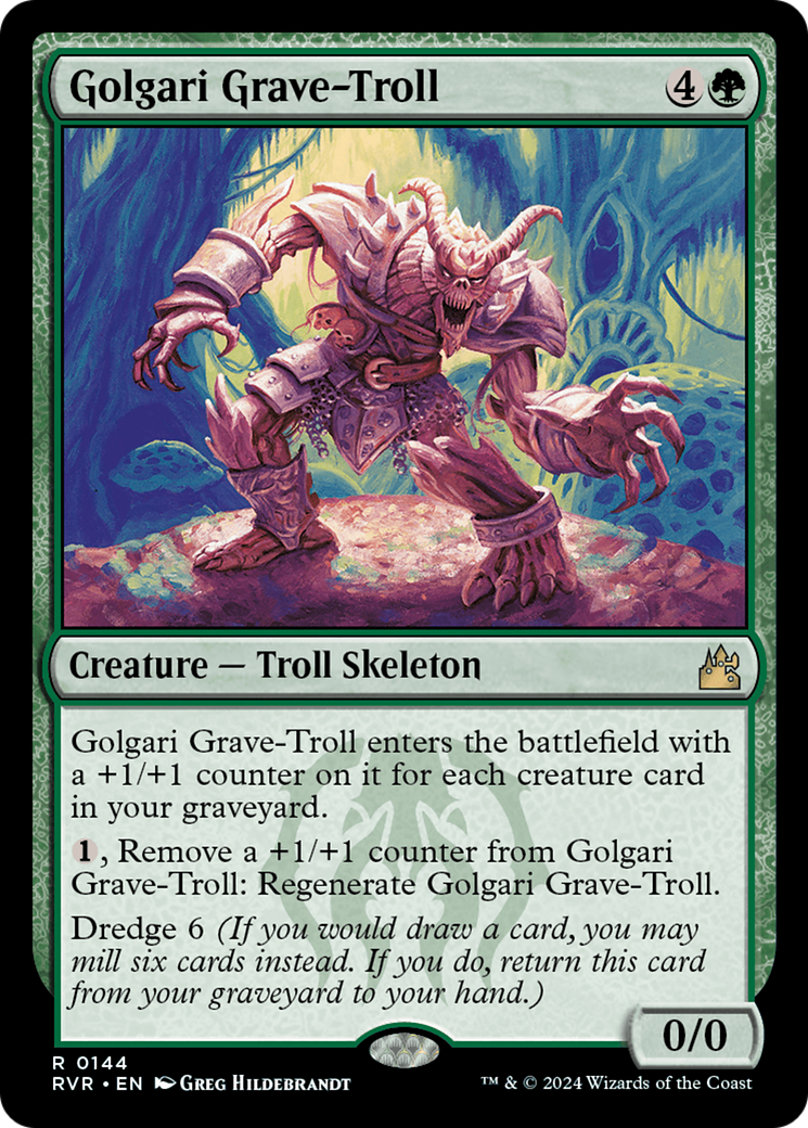 Golgari Grave-Troll [Ravnica Remastered] - Trinity Hobby