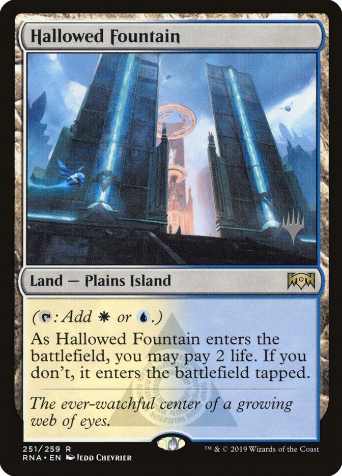 Hallowed Fountain (Promo Pack) [Ravnica Allegiance Promos] - Trinity Hobby