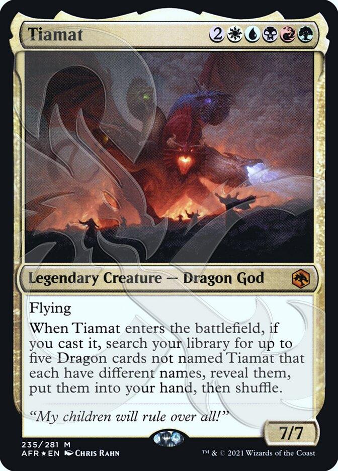 Tiamat (Ampersand Promo) [Dungeons & Dragons: Adventures in the Forgotten Realms Promos] - Trinity Hobby