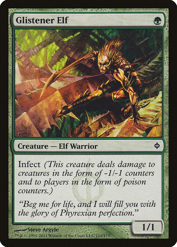Glistener Elf [New Phyrexia] - Trinity Hobby