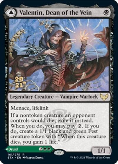 Valentin, Dean of the Vein // Lisette, Dean of the Root [Strixhaven: School of Mages Prerelease Promos] - Trinity Hobby