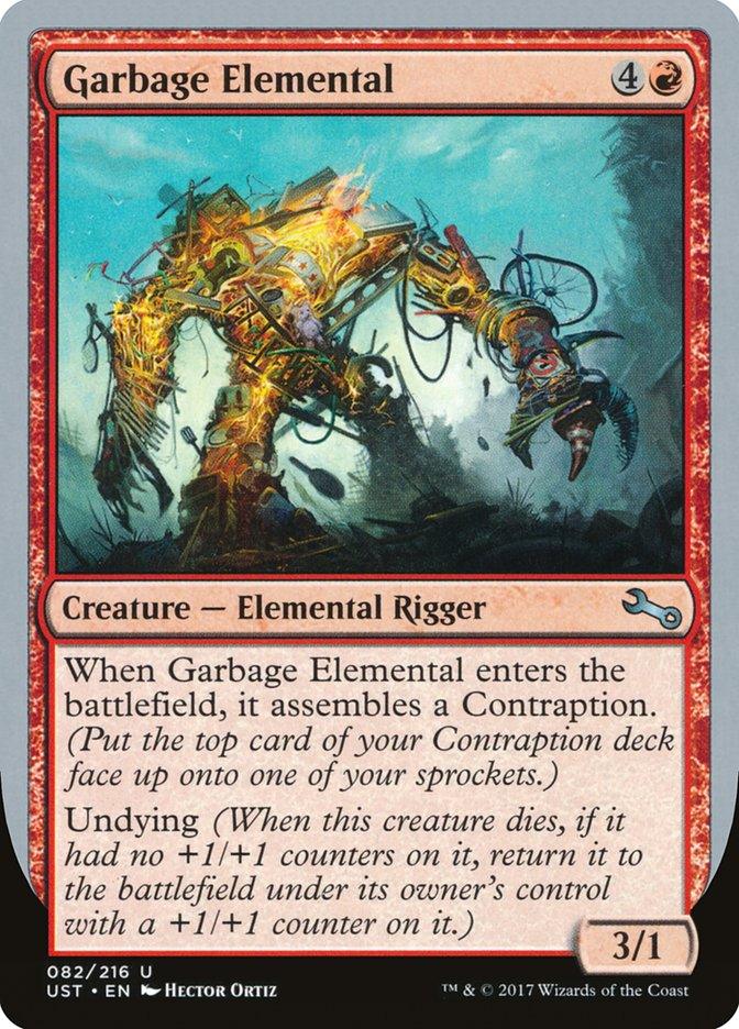 Garbage Elemental (3/1 Creature) [Unstable] - Trinity Hobby