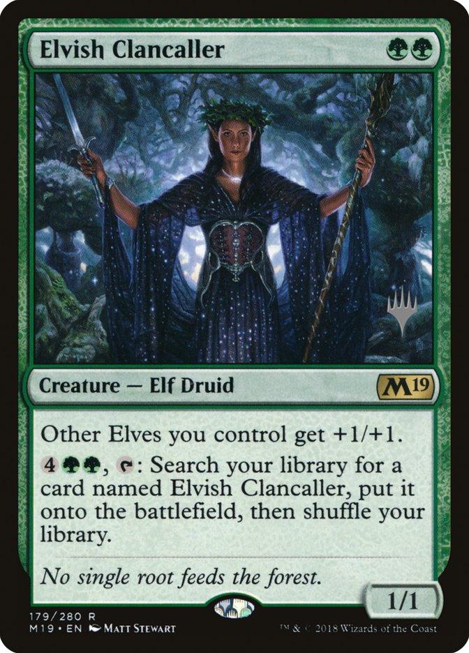 Elvish Clancaller (Promo Pack) [Core Set 2019 Promos] - Trinity Hobby