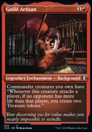 Guild Artisan (Foil Etched) [Commander Legends: Battle for Baldur's Gate] - Trinity Hobby