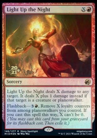 Light Up the Night [Innistrad: Midnight Hunt Prerelease Promos] - Trinity Hobby