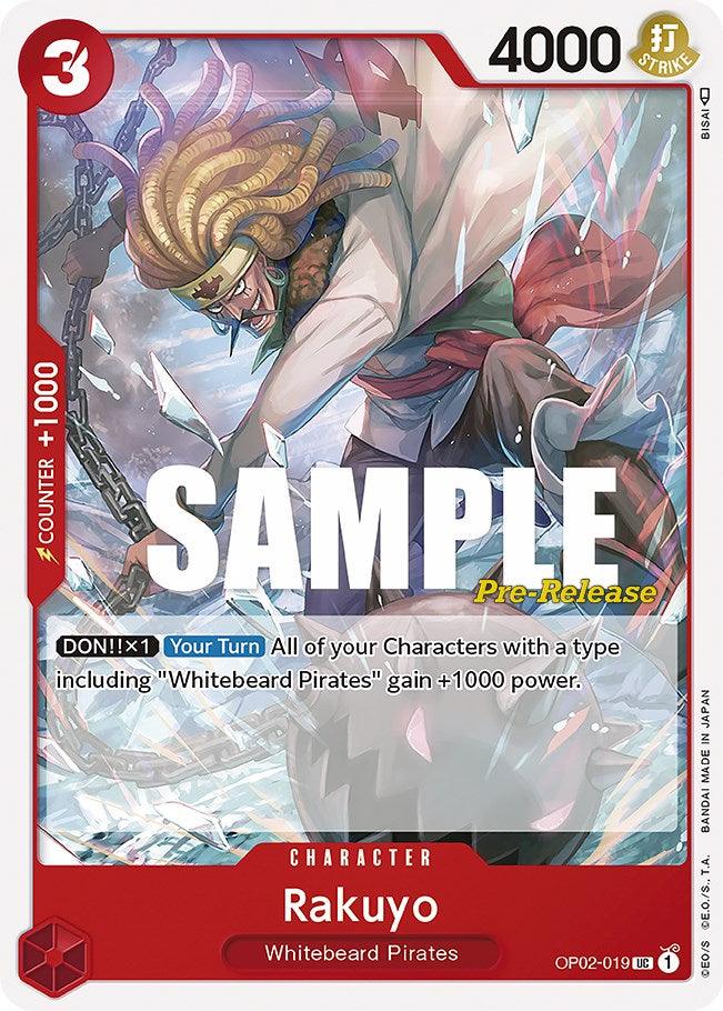 Rakuyo [Paramount War Pre-Release Cards] - Trinity Hobby