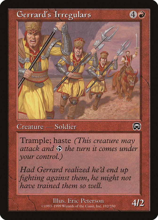 Gerrard's Irregulars [Mercadian Masques] - Trinity Hobby