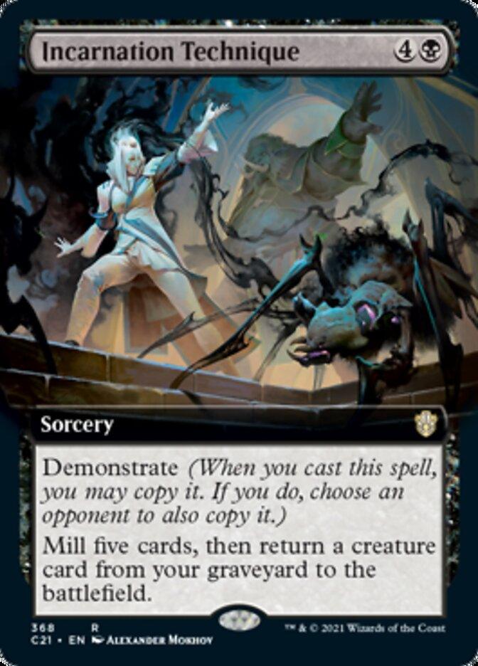 Incarnation Technique (Extended Art) [Commander 2021] - Trinity Hobby