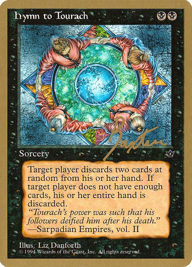 Hymn to Tourach (Circle) (George Baxter) [Pro Tour Collector Set] - Trinity Hobby