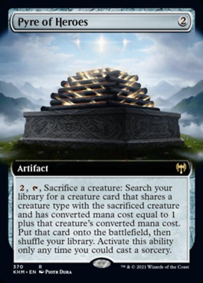 Pyre of Heroes (Extended Art) [Kaldheim] - Trinity Hobby