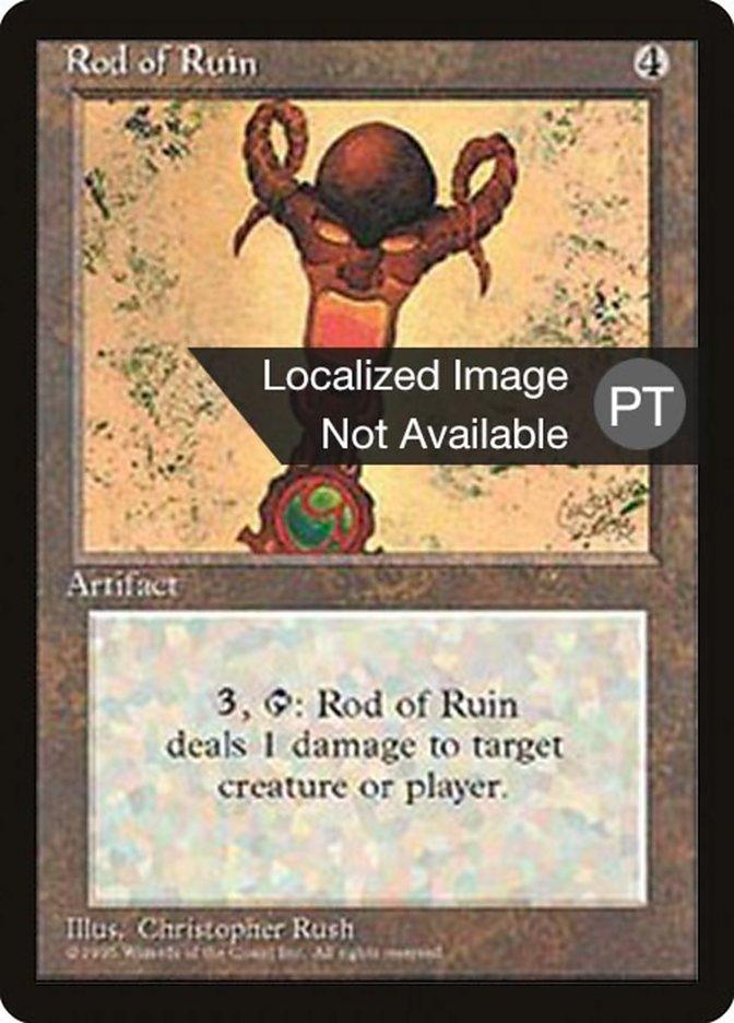 Rod of Ruin [Fourth Edition (Foreign Black Border)] - Trinity Hobby
