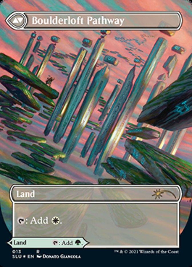 Branchloft Pathway // Boulderloft Pathway (Borderless) [Secret Lair: Ultimate Edition 2] - Trinity Hobby