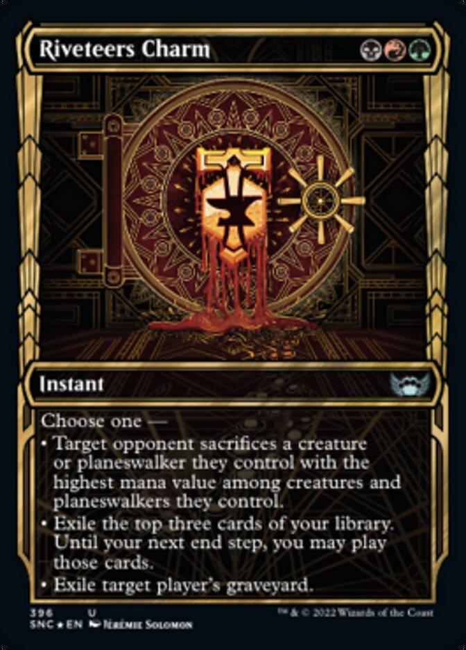 Riveteers Charm (Showcase Golden Age Gilded Foil) [Streets of New Capenna] - Trinity Hobby