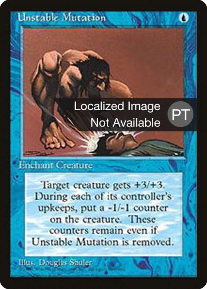 Unstable Mutation [Fourth Edition (Foreign Black Border)] - Trinity Hobby