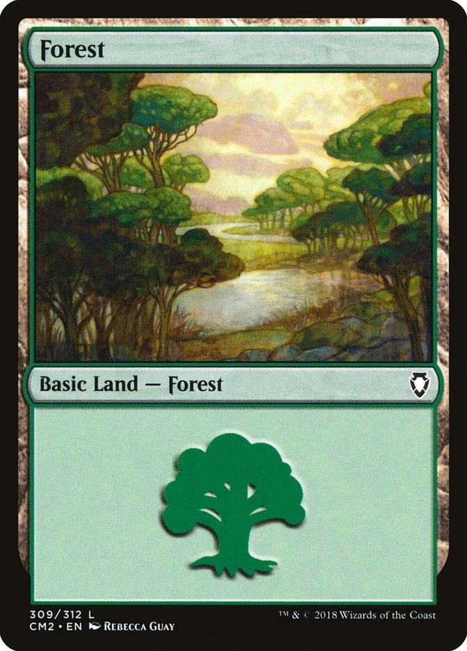 Forest (309) [Commander Anthology Volume II] - Trinity Hobby