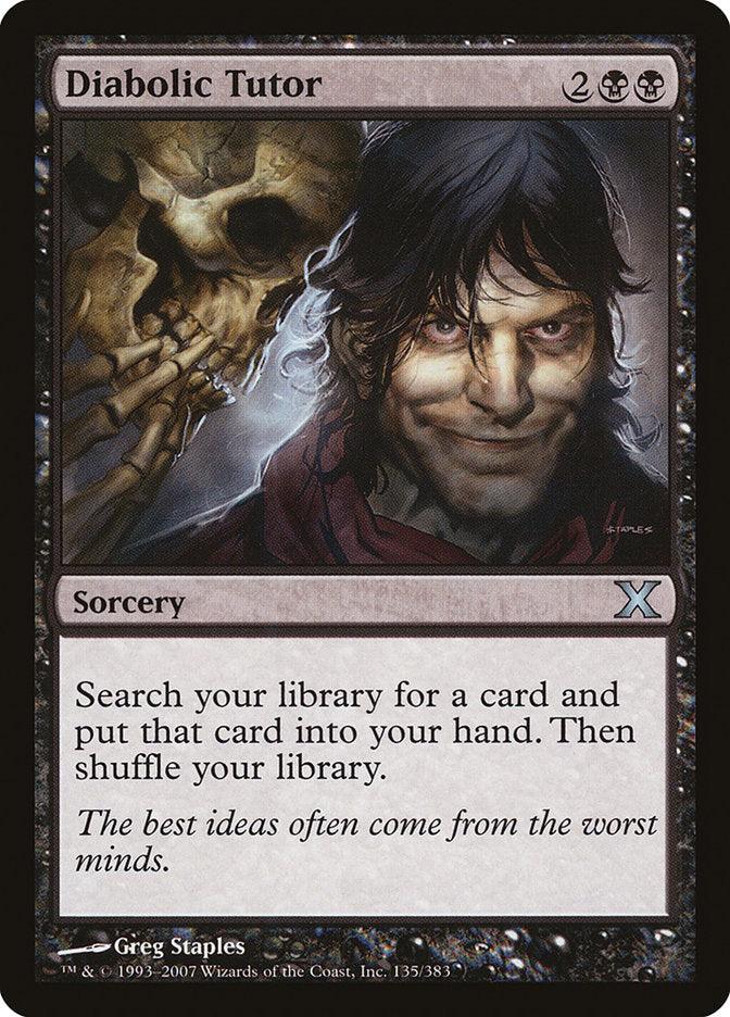 Diabolic Tutor [Tenth Edition] - Trinity Hobby