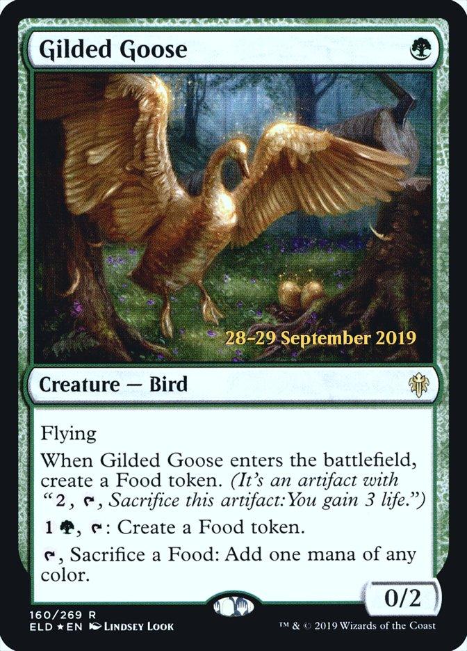 Gilded Goose [Throne of Eldraine Prerelease Promos] - Trinity Hobby