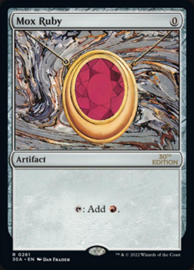 Mox Ruby [30th Anniversary Edition] - Trinity Hobby