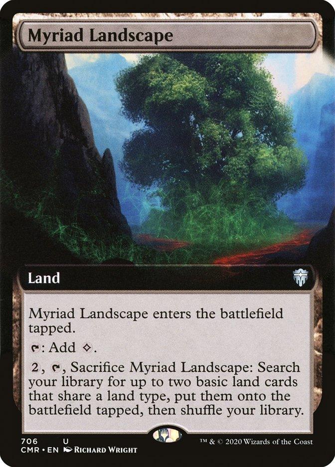 Myriad Landscape (Extended Art) [Commander Legends] - Trinity Hobby