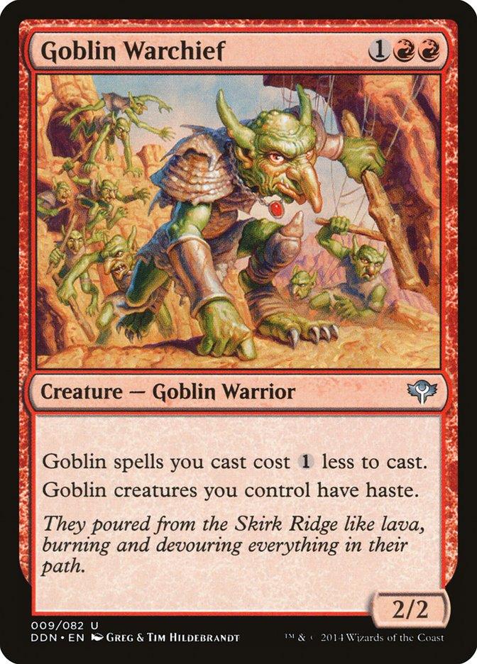 Goblin Warchief [Duel Decks: Speed vs. Cunning] - Trinity Hobby