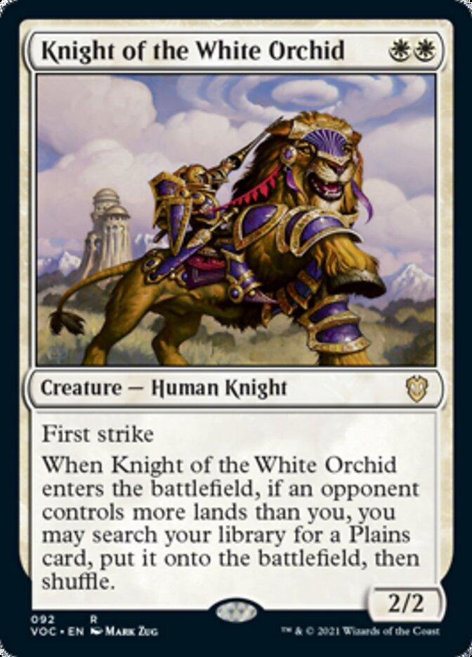 Knight of the White Orchid [Innistrad: Crimson Vow Commander] - Trinity Hobby