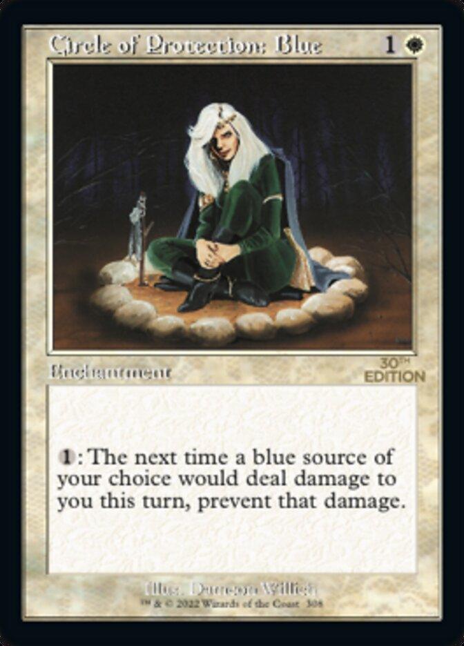 Circle of Protection: Blue (Retro) [30th Anniversary Edition] - Trinity Hobby
