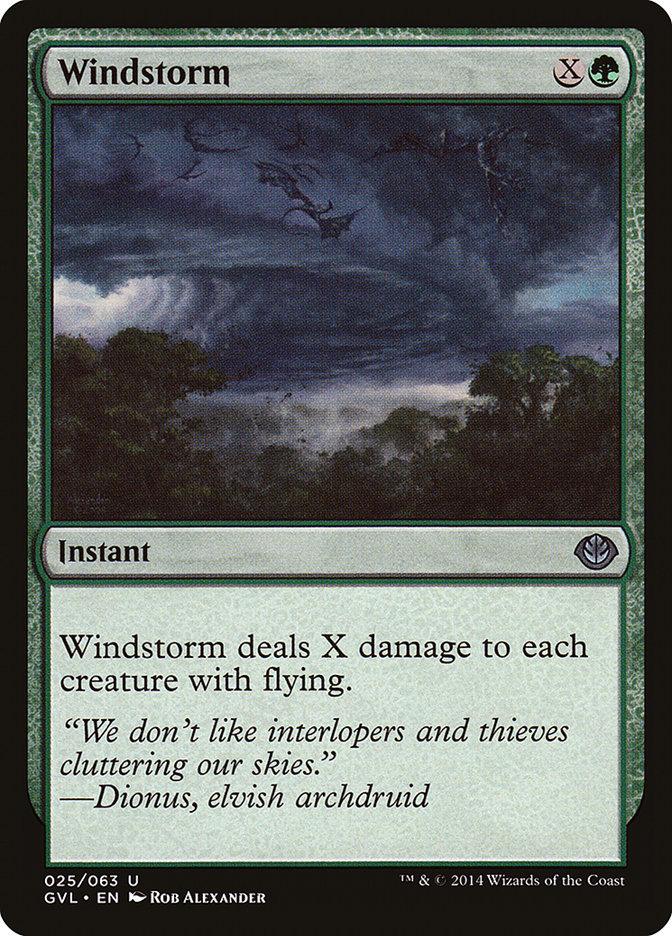 Windstorm (Garruk vs. Liliana) [Duel Decks Anthology] - Trinity Hobby