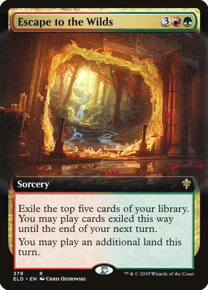 Escape to the Wilds (Extended Art) [Throne of Eldraine] - Trinity Hobby