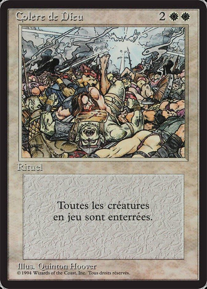 Wrath of God [Foreign Black Border] - Trinity Hobby