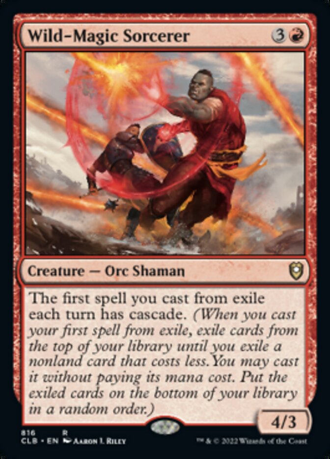 Wild-Magic Sorcerer [Commander Legends: Battle for Baldur's Gate] - Trinity Hobby