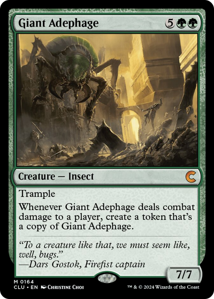 Giant Adephage [Ravnica: Clue Edition] - Trinity Hobby