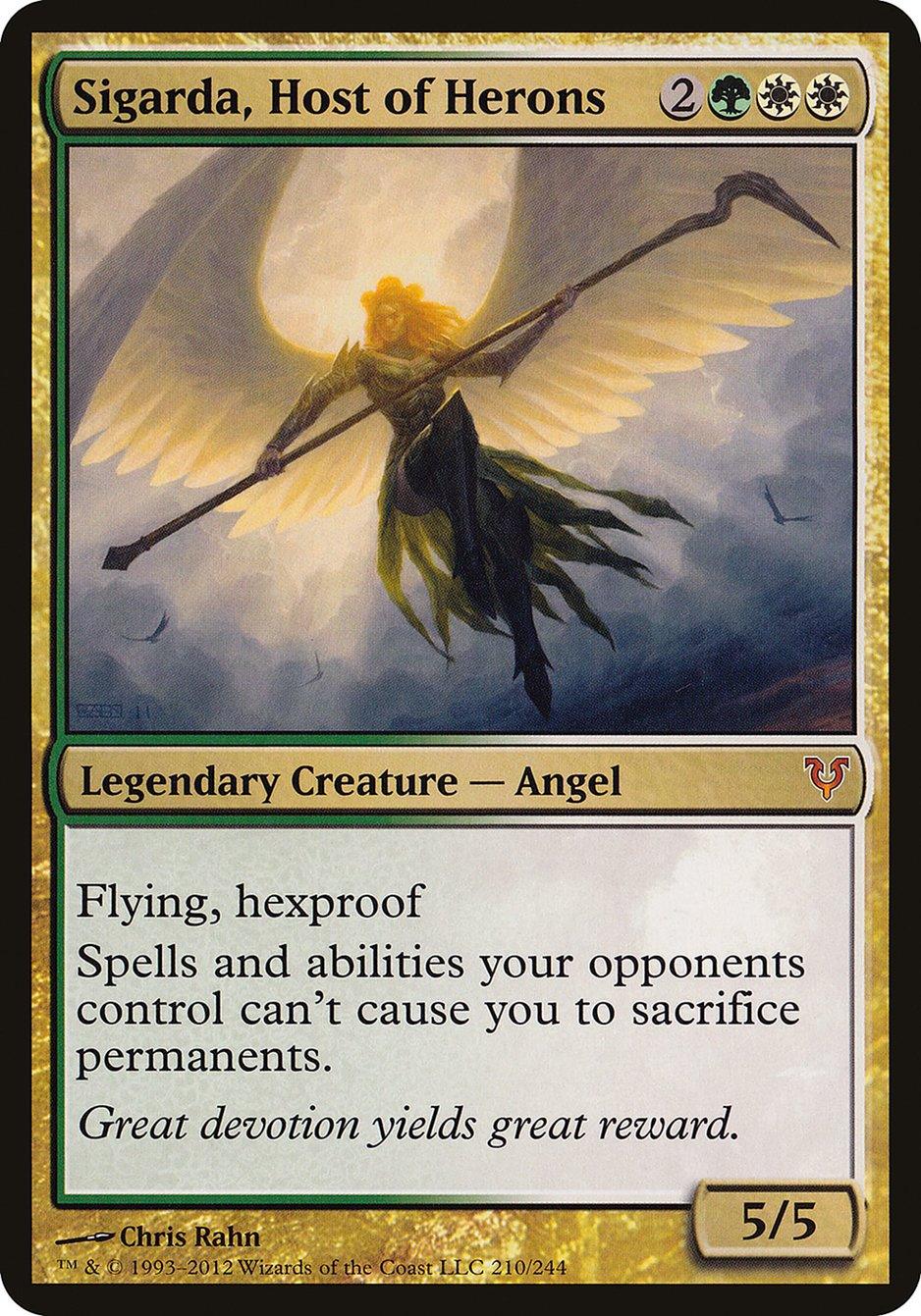 Sigarda, Host of Herons [Open the Helvault] - Trinity Hobby