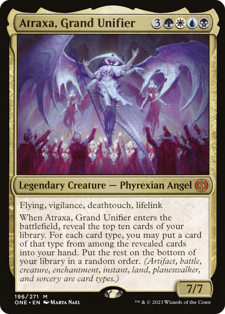 Atraxa, Grand Unifier [Phyrexia: All Will Be One] - Trinity Hobby