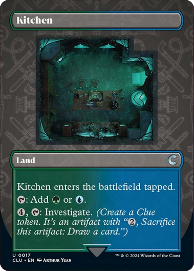 Kitchen (Borderless) [Ravnica: Clue Edition] - Trinity Hobby